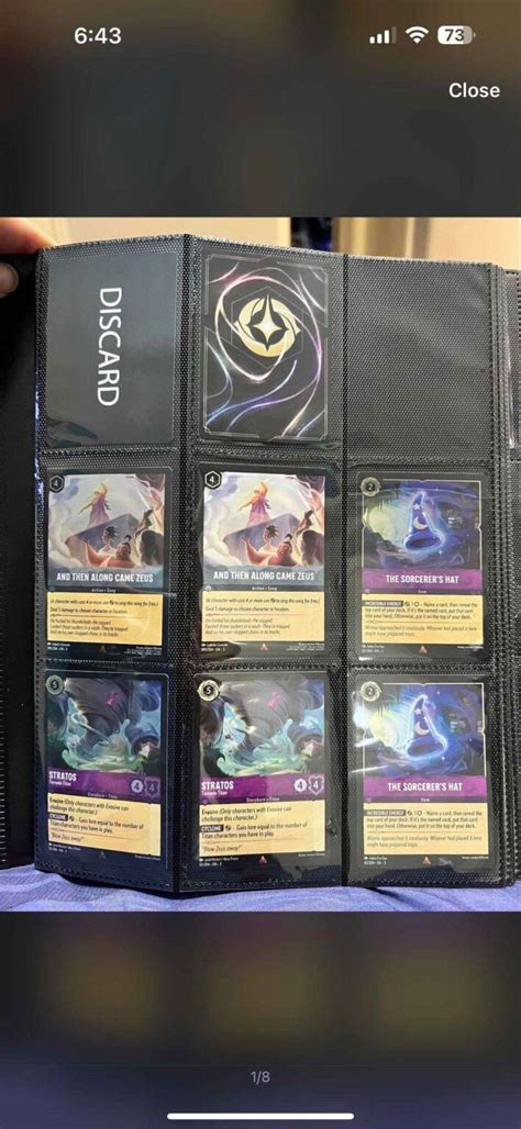 Disney Lorcana Set 3 leaks appear online after cards。